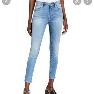 Frame Skinny Le High medium/light wash jean